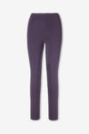 ROSARINI Women's Jersey Slim Pants Elastic Waistband Slate