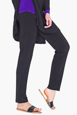 Slim Pants - Black - Women's Clothing -ROSARINI