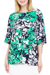 Janice Floral Top - Women's Clothing -ROSARINI