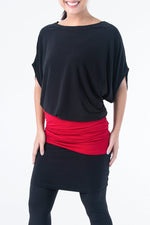 Kimino Sleeve Dress - Women's Clothing -ROSARINI