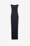 Women Long Maxi Ankle Length Dress Black