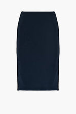 Women's Short Slip On Black Skirt - Mini Tube Dress
