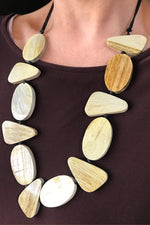 Mango Wood Necklace - Women's Clothing -ROSARINI