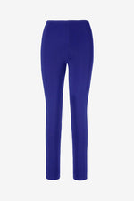 ROSARINI Women's Jersey Slim Pants Elastic Waistband Blue