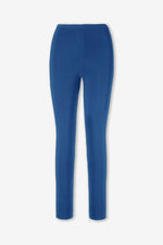 ROSARINI Women's Jersey Slim Pants Elastic Waistband Teal Blue
