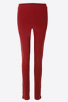 Cropped Leggings (Red) - Women's Clothing -ROSARINI