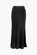 Women's Black Tulip Skirt