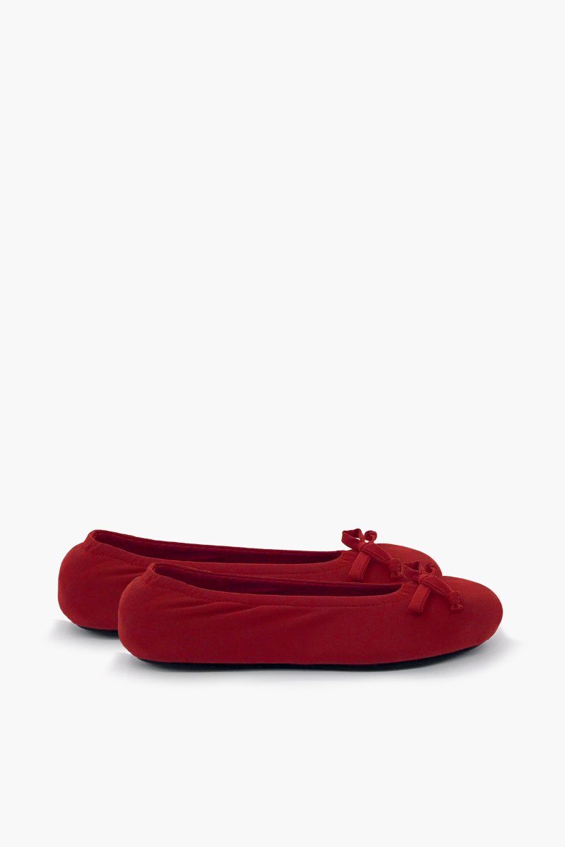 Women's Red Ballerina Slippers