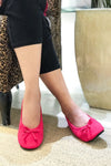 Ballerina Slippers - Pink - Women's Clothing -ROSARINI
