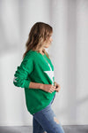 Jovie The Label - Freedom Sweater Green Women's Top